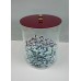 Contenitore porta caramelle a forma cilindrica barattolo H20 cm
